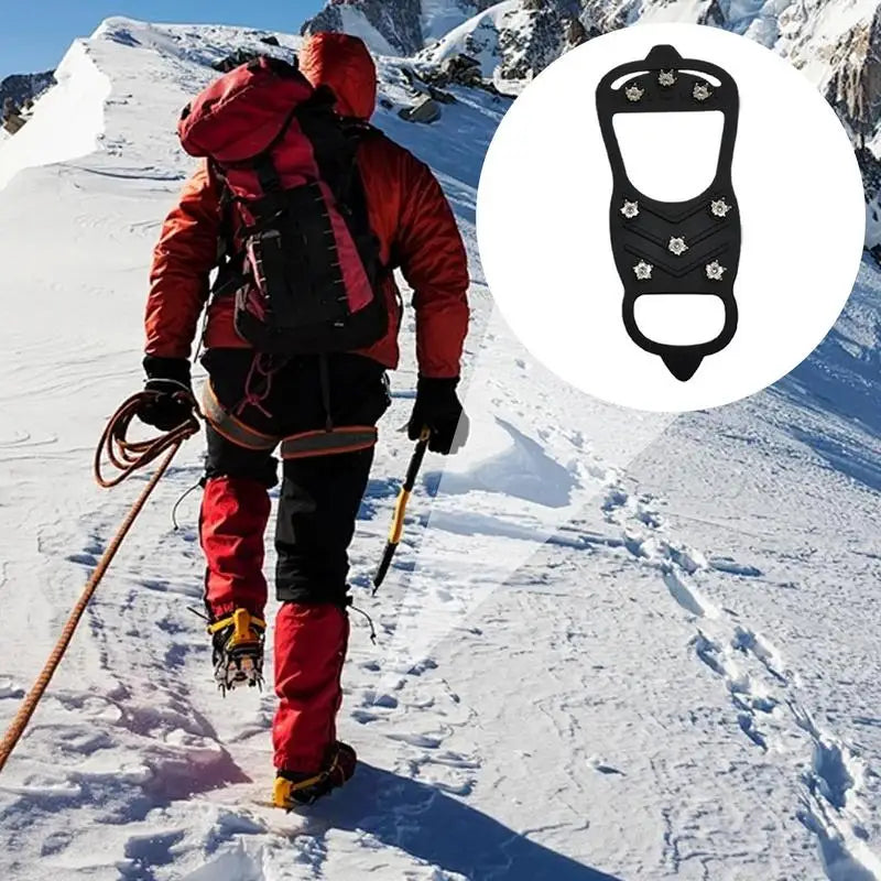 5 Teeth Ice Gripper For Shoes