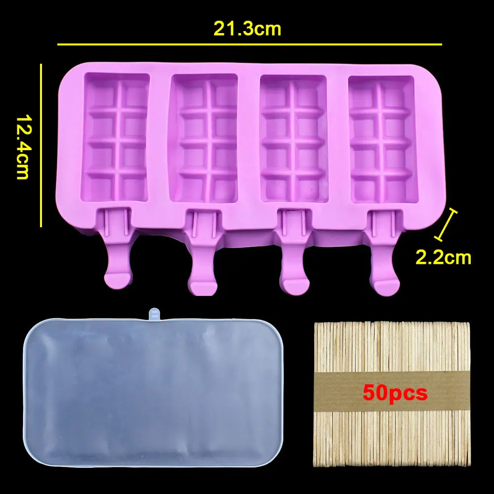 DIY Ice Cream Silicone Molds