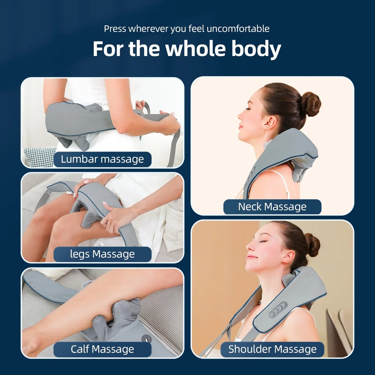 Wireless Neck And Shoulder Massager - MONLANE
