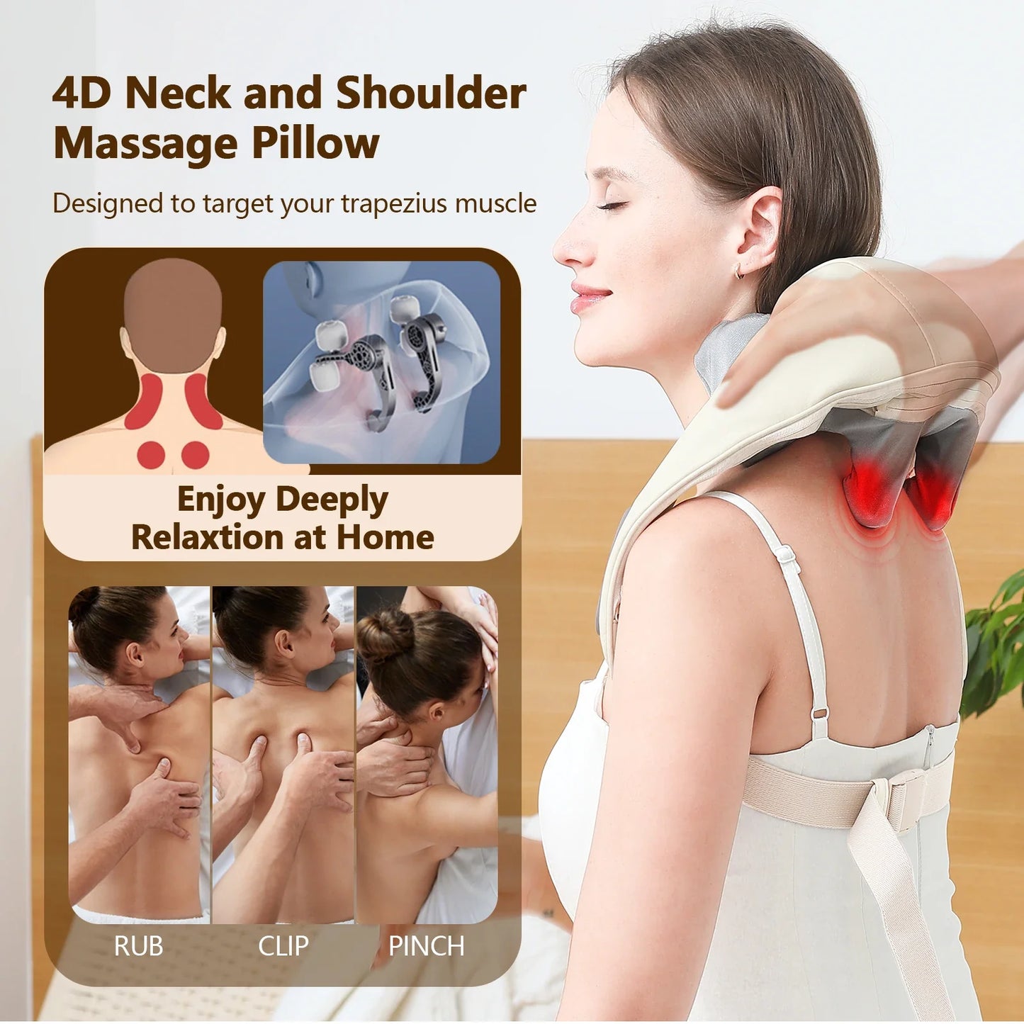 Wireless Neck And Shoulder Massager - MONLANE