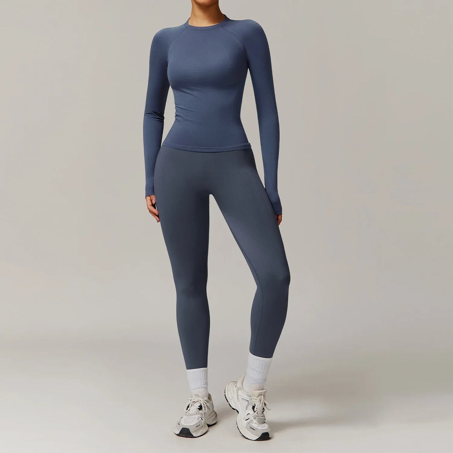 Seamless 2 Piece Fitness Leggings Set