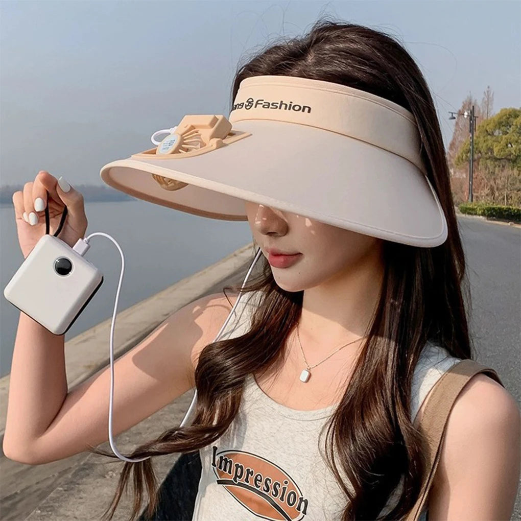 Solar Fan Hat