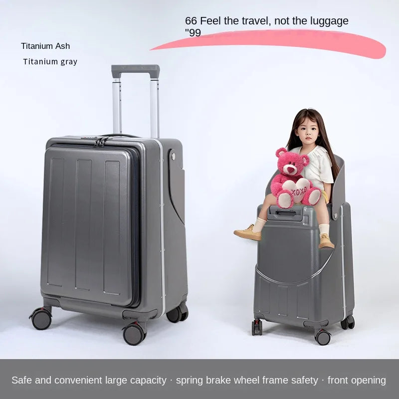 Ride on Luggage with Kids Seat