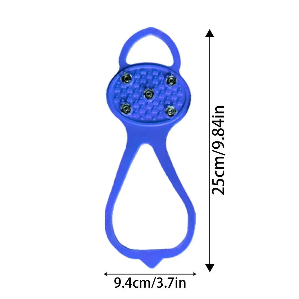 5 Teeth Ice Gripper For Shoes