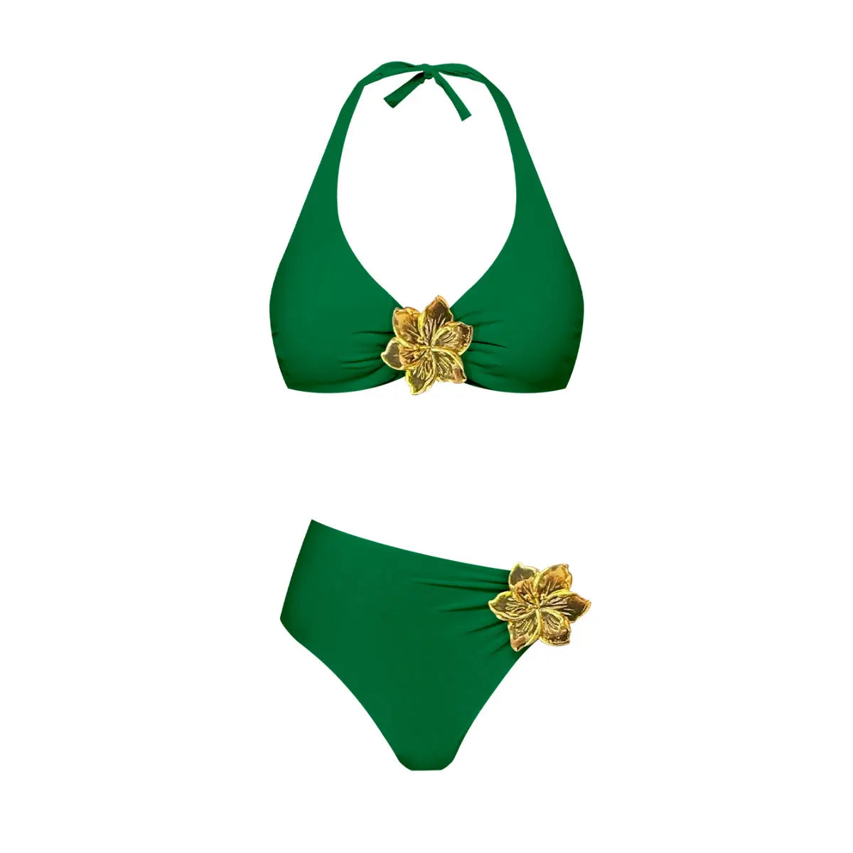 V Neck Ruffle Swimsuit