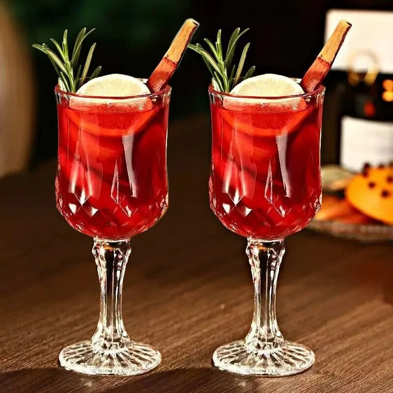 Vintage Crystal Cocktail Goblet