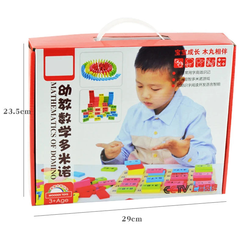 Math Domino Blocks
