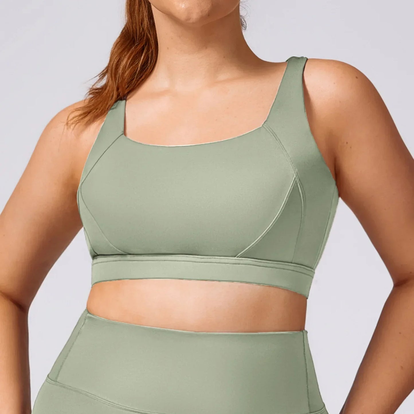 Wireless Breathable Plus Size Yoga Bra