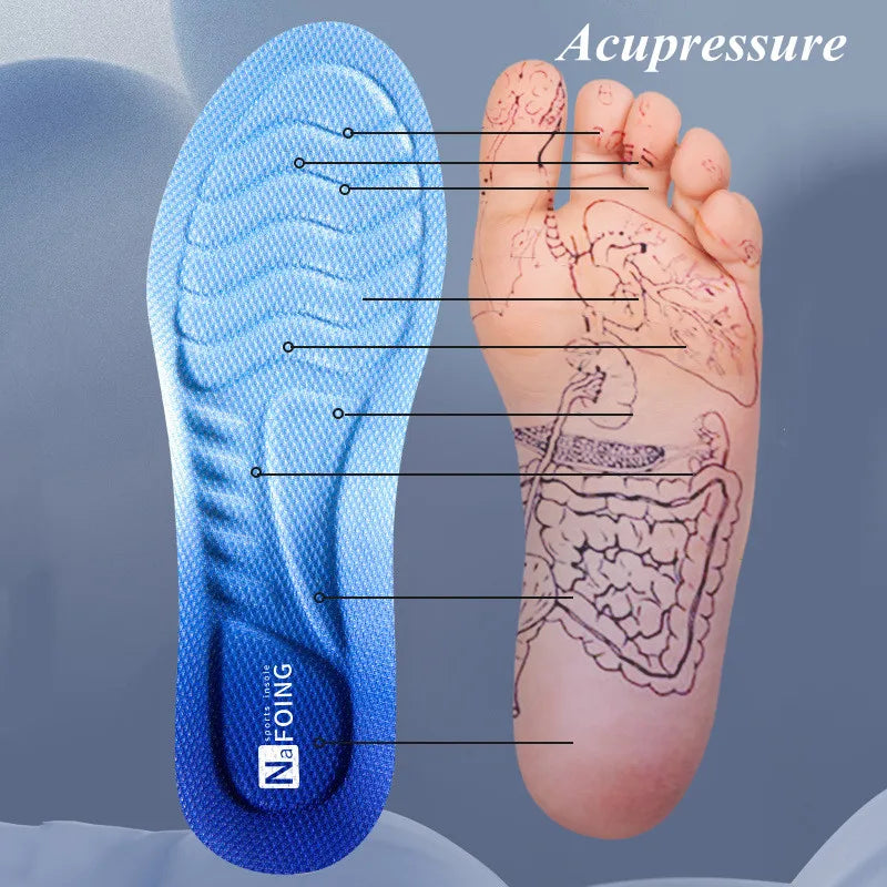 Latex Memory Foam Insoles - MONLANE