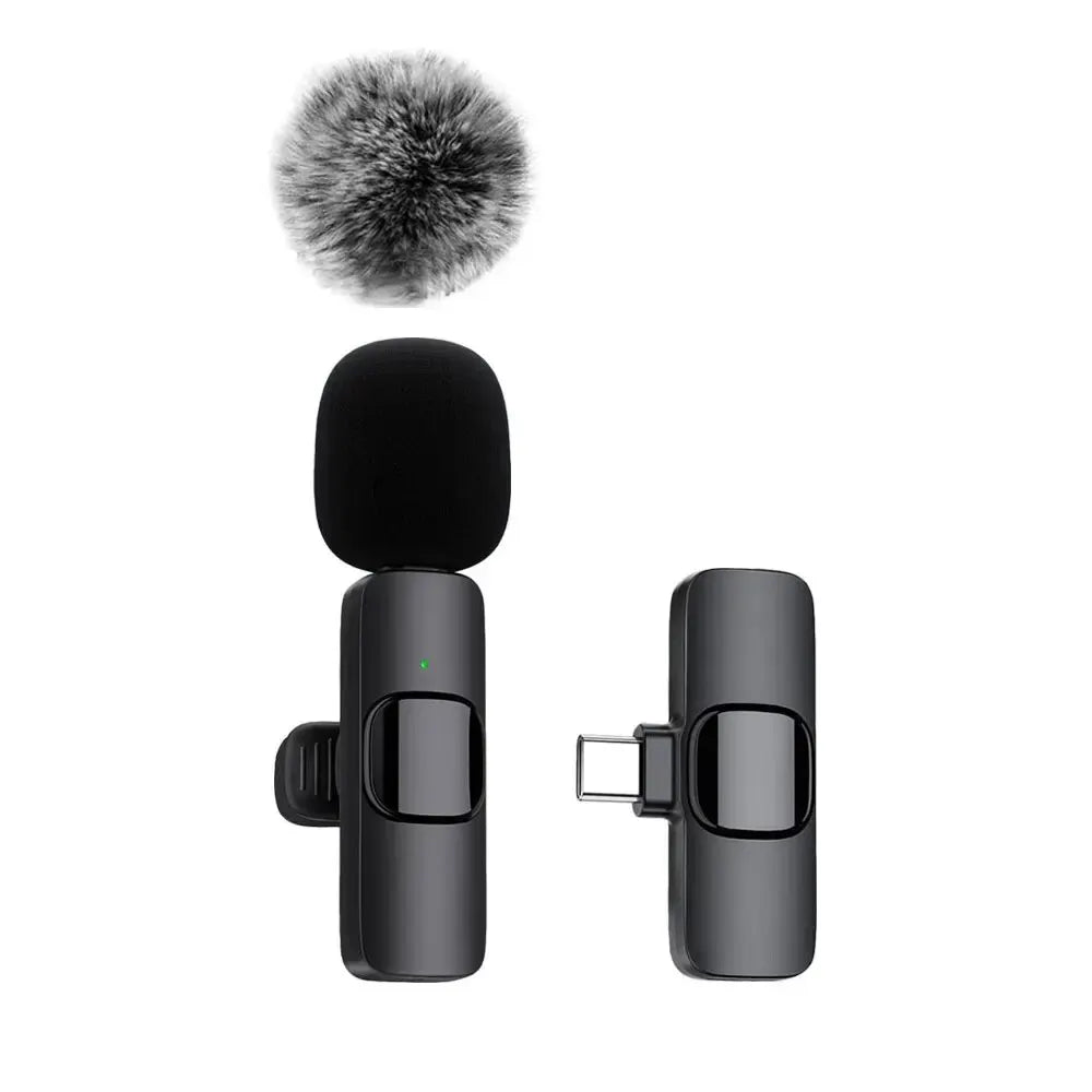 Wireless Lavalier Mic for iPhone