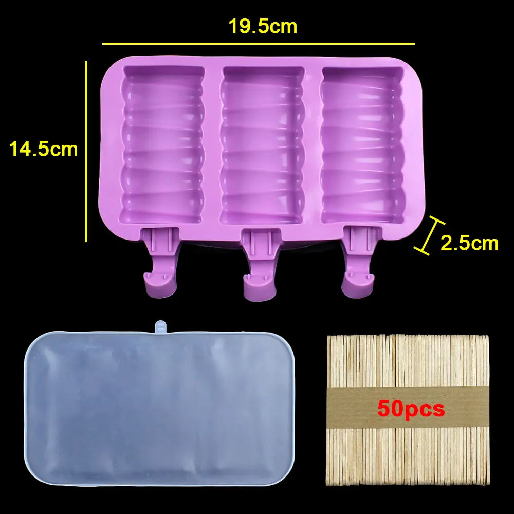 DIY Ice Cream Silicone Molds