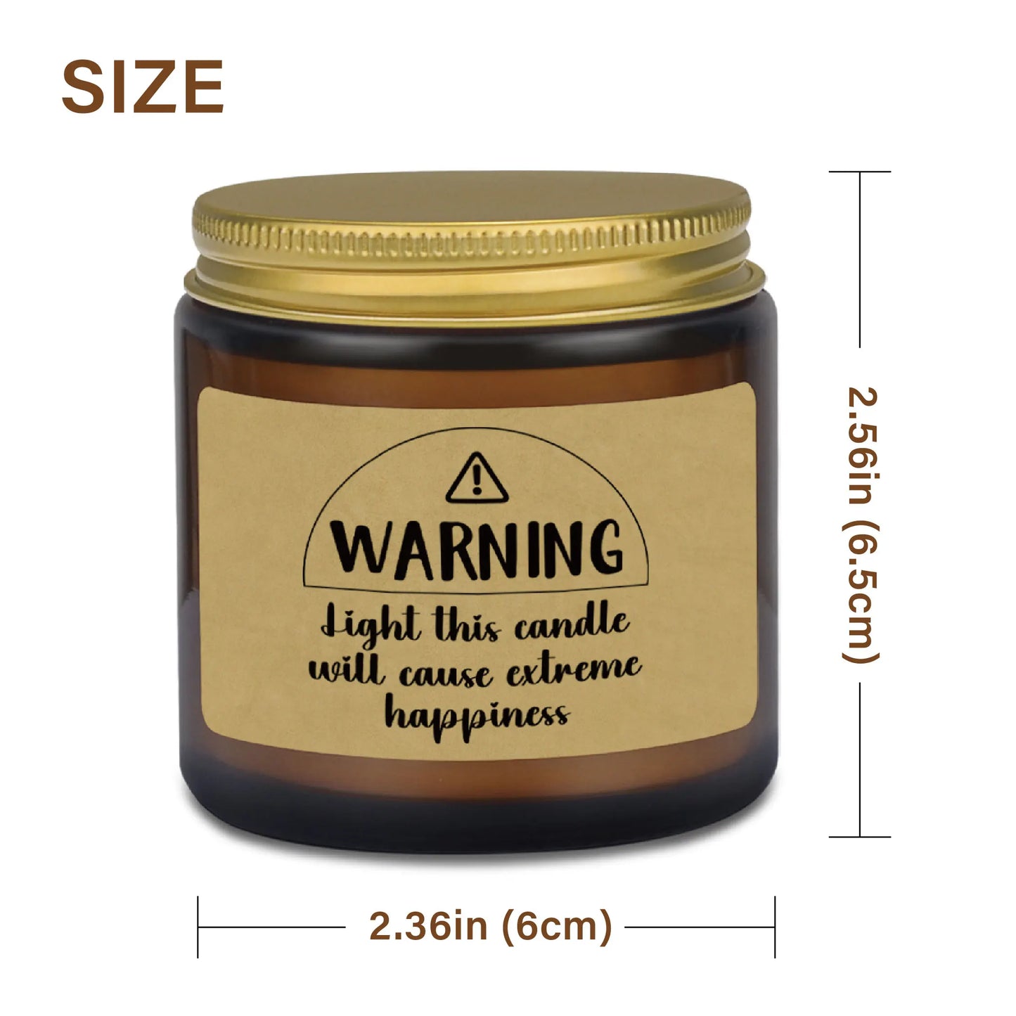 Smokeless Fragrance Glass Candle