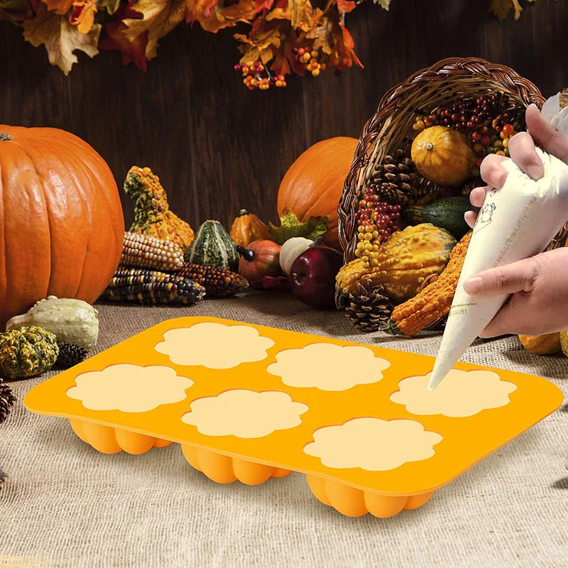 Pumpkin Silicone 3D Molds