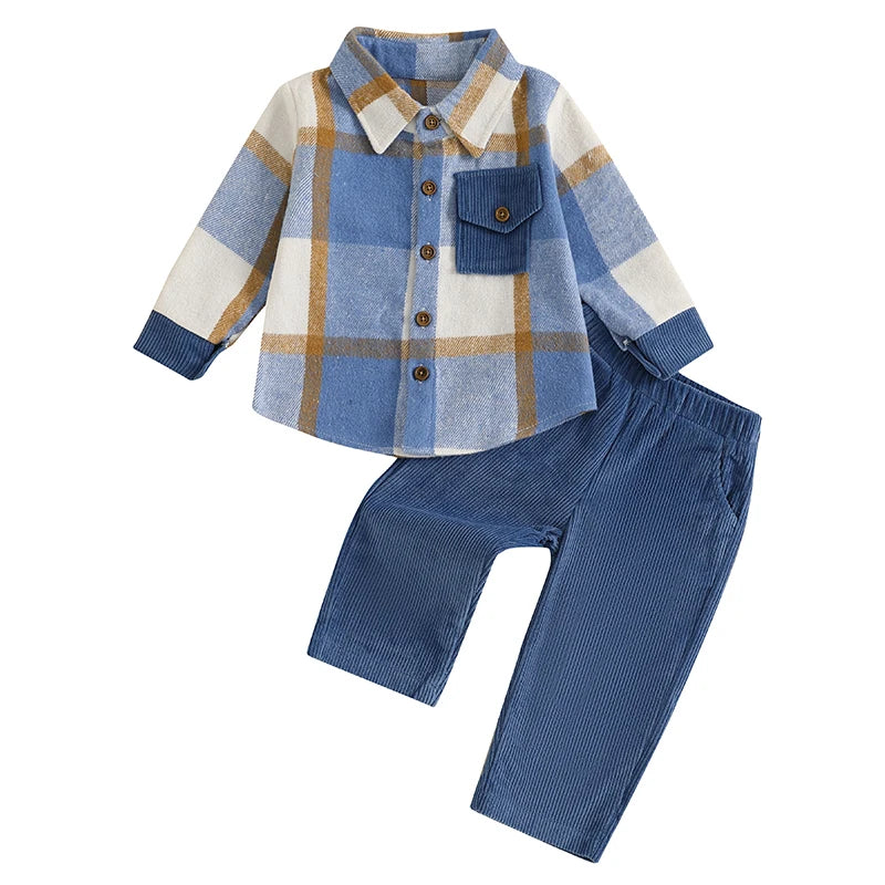 Baby Boy Corduroy Pants Set
