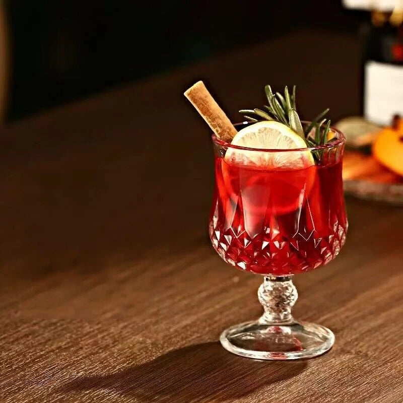 Vintage Crystal Cocktail Goblet