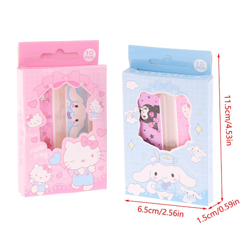 10Pcs Cute Hello Kitty Band Aid
