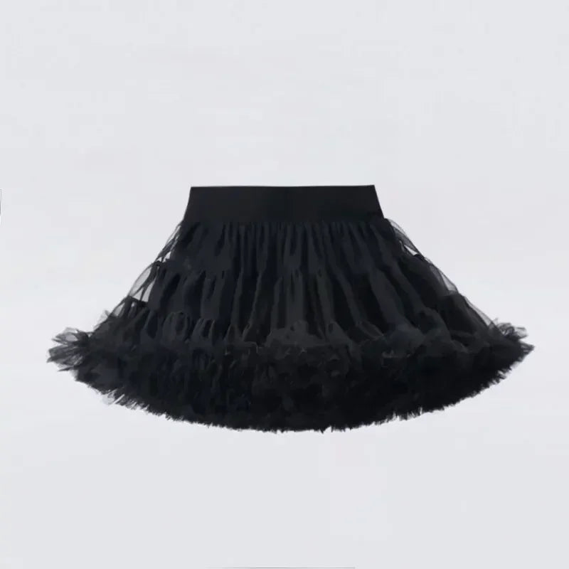 Lace Skirt Girls Fluffy Tutu Skirt