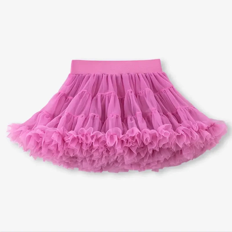 Lace Skirt Girls Fluffy Tutu Skirt