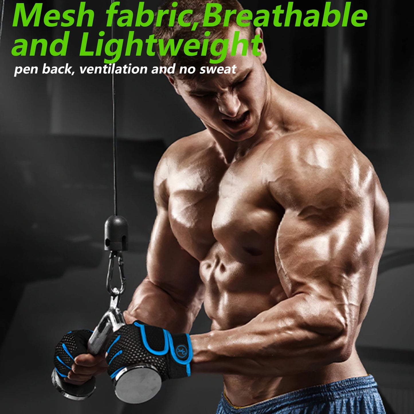 Breathable Anti-slip Workout Gloves
