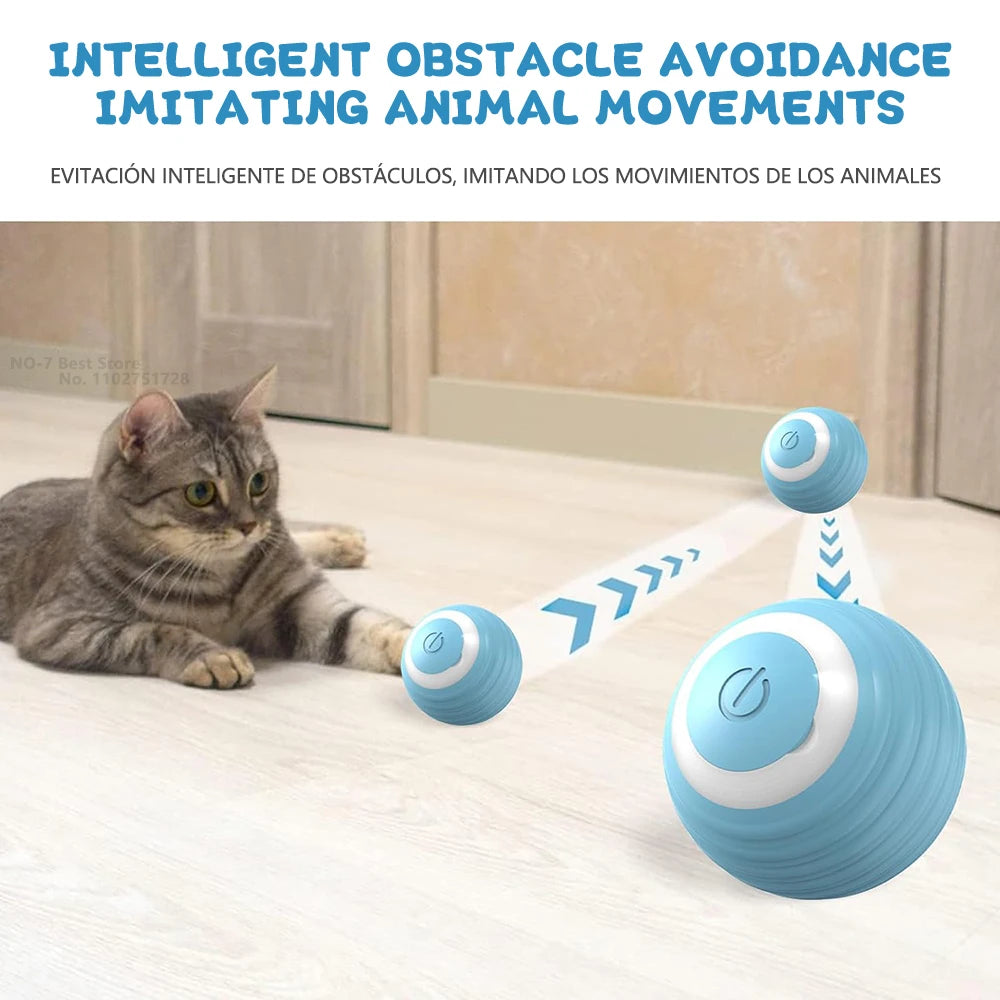 Smart Cat Toy Automatic Rolling Ball