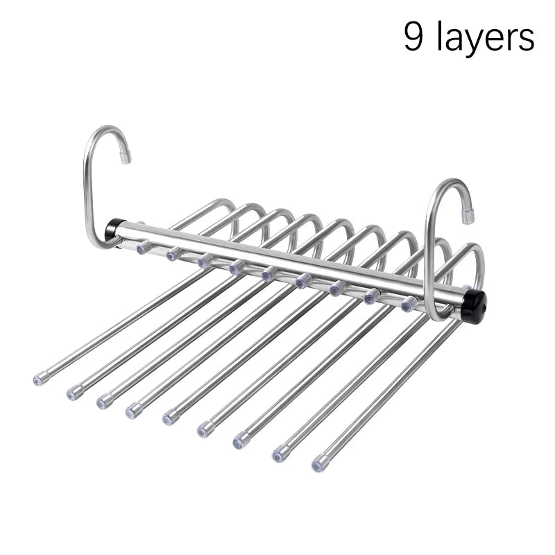 Folding Magic Pants Hangers