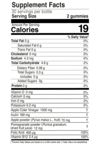 Nutriplus Gummies - Apple Cider Vinegar