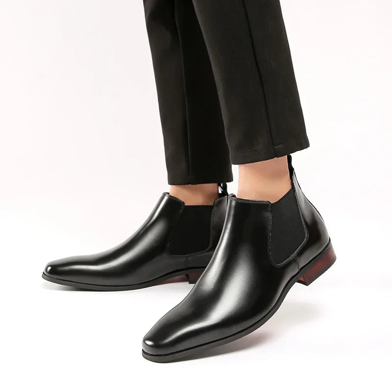 Autumn Winter  Handmade Men Boots