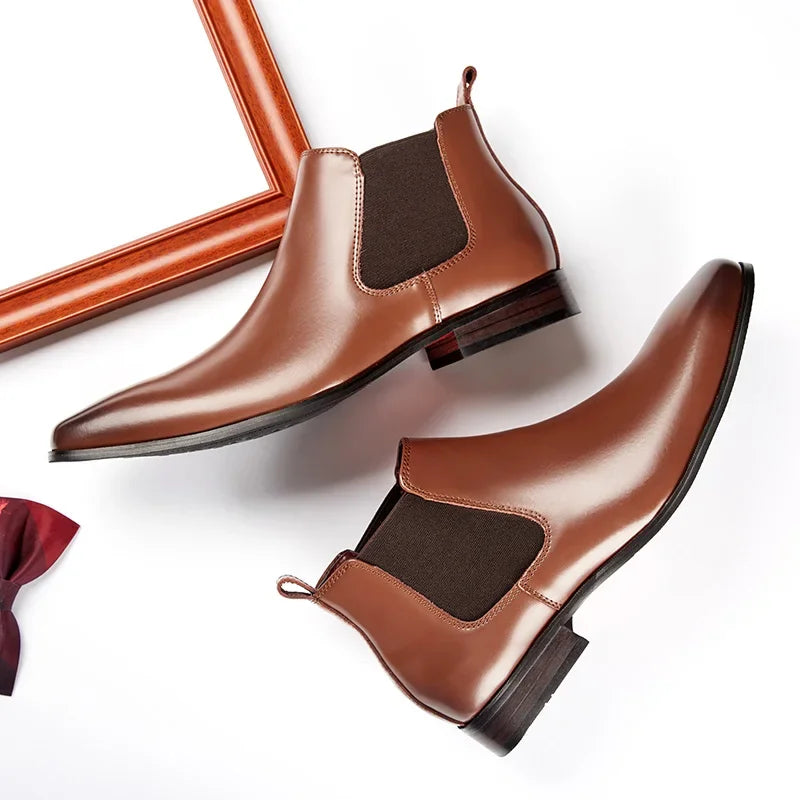 Autumn Winter  Handmade Men Boots