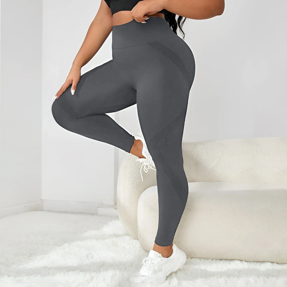 Plus Size Seamless Yoga Pants