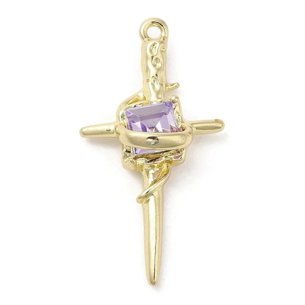 20pcs Cross Pendant Charms