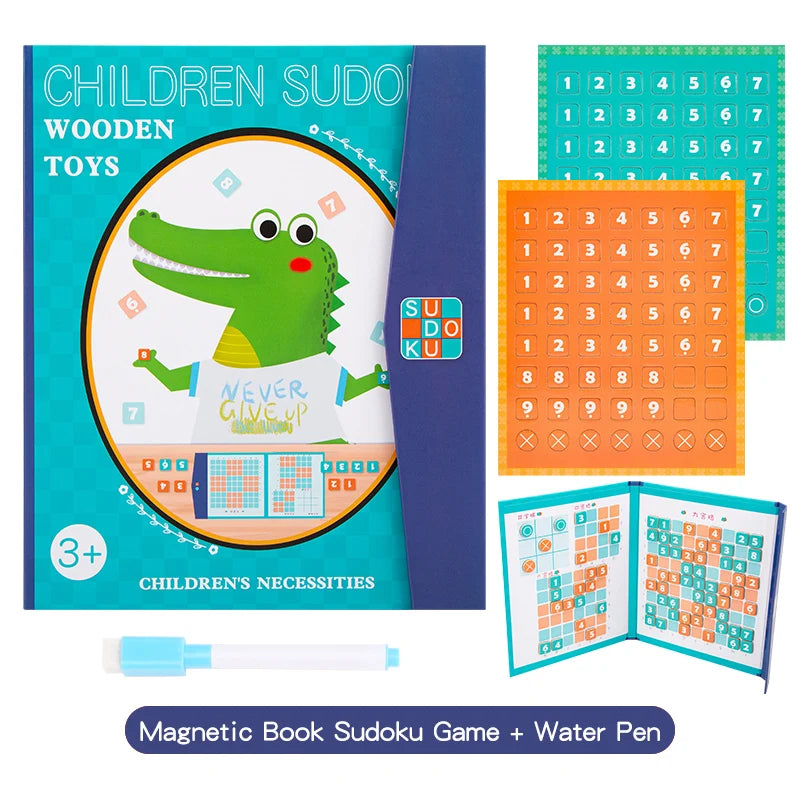 Children Magnetic Math Learning Book