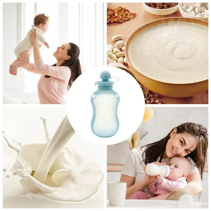 Silicone Breast Milk Storage Bags