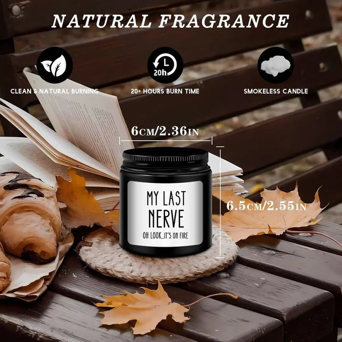 Lavender scented candle gift