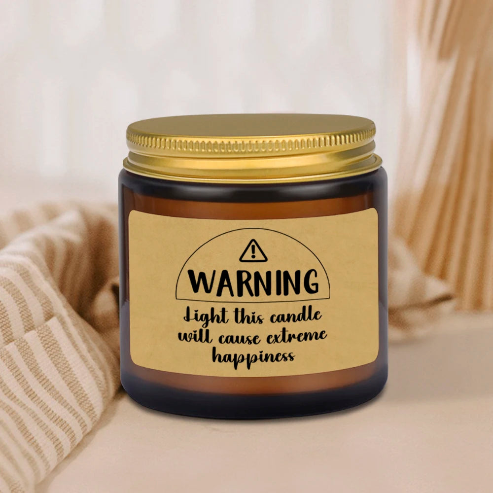 Smokeless Fragrance Glass Candle