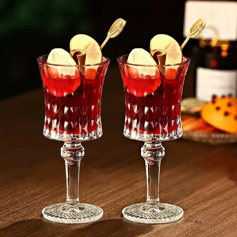 Vintage Crystal Cocktail Goblet