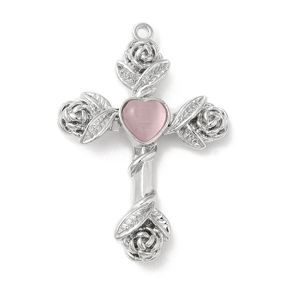 20pcs Cross Pendant Charms