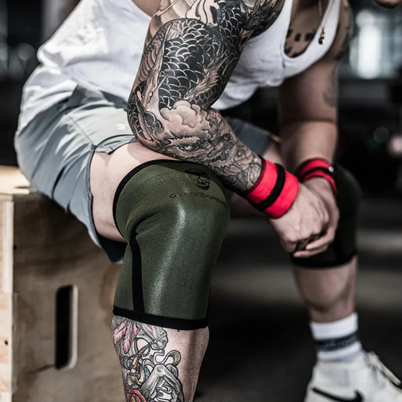 1 Pair Weightlifting Knee Sleeves - MONLANE