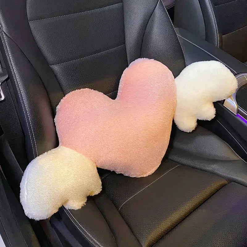 Cute Cartoon Car Headrest Pillow