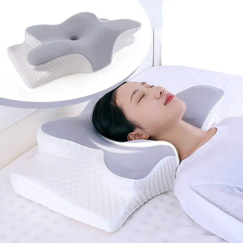 Butterfly Shaped Cervical Slow Rebound Neck Pillow - MONLANE