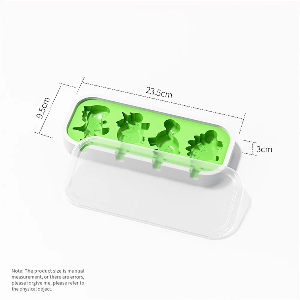 DIY Popsicle Mold Dinosaur Shape