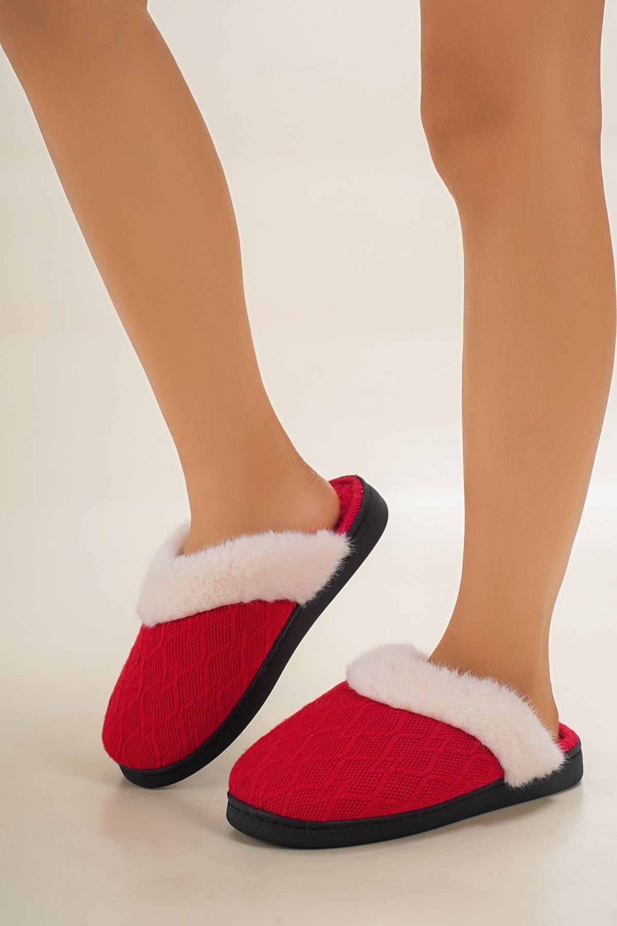 Thermal Faux Fur Slippers