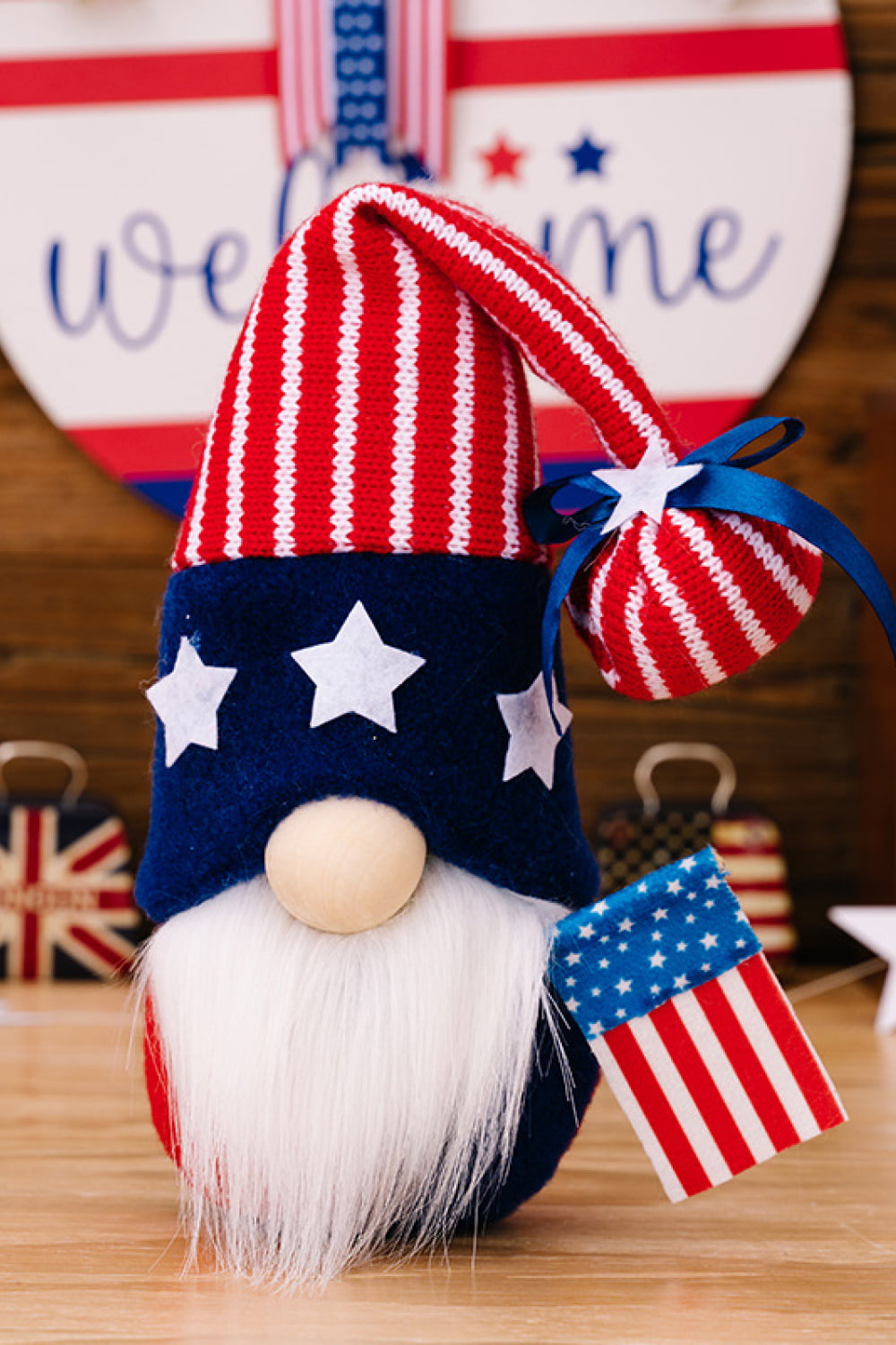 2-Piece Independence Day Knit Decor Gnomes - MONLANE
