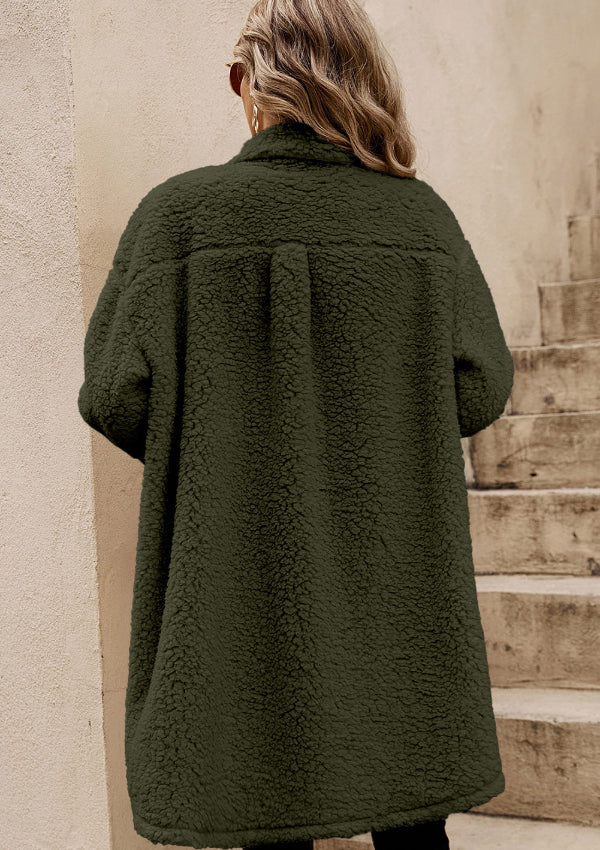 Long Sleeve Teddy Jacket