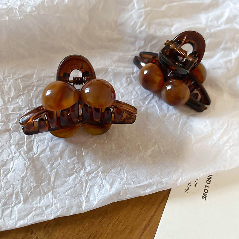 Two Tone Acrylic Hair Claw Clip