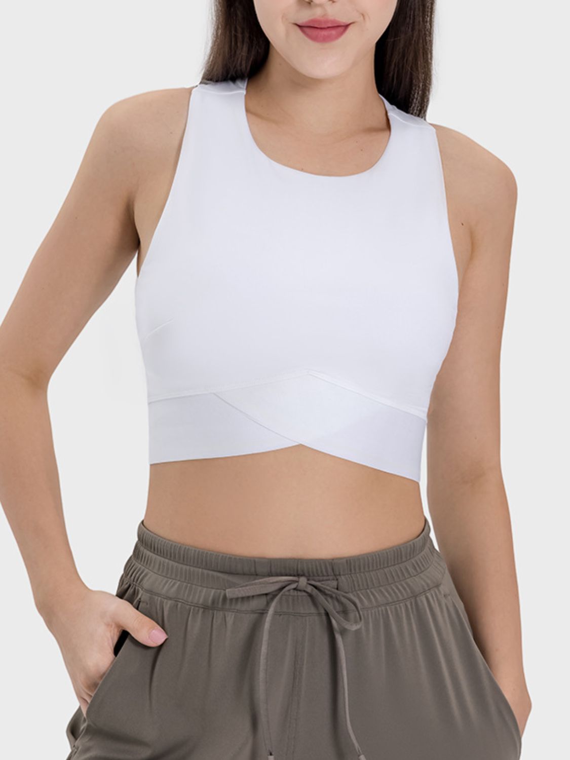 Round Neck Active Tank - MONLANE