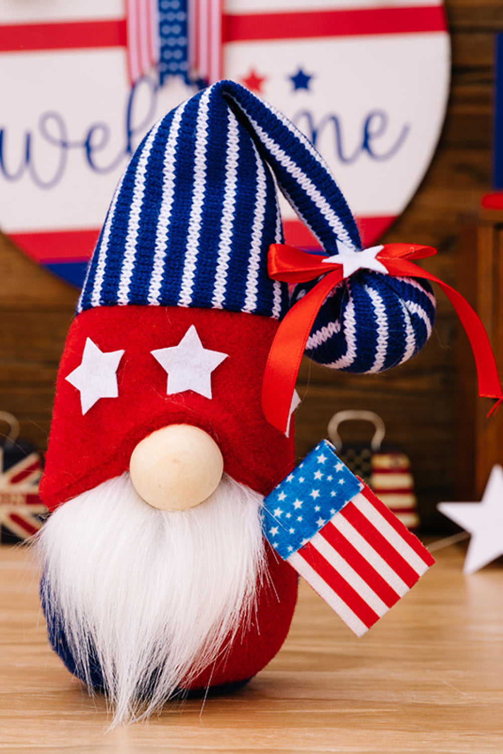 2-Piece Independence Day Knit Decor Gnomes - MONLANE