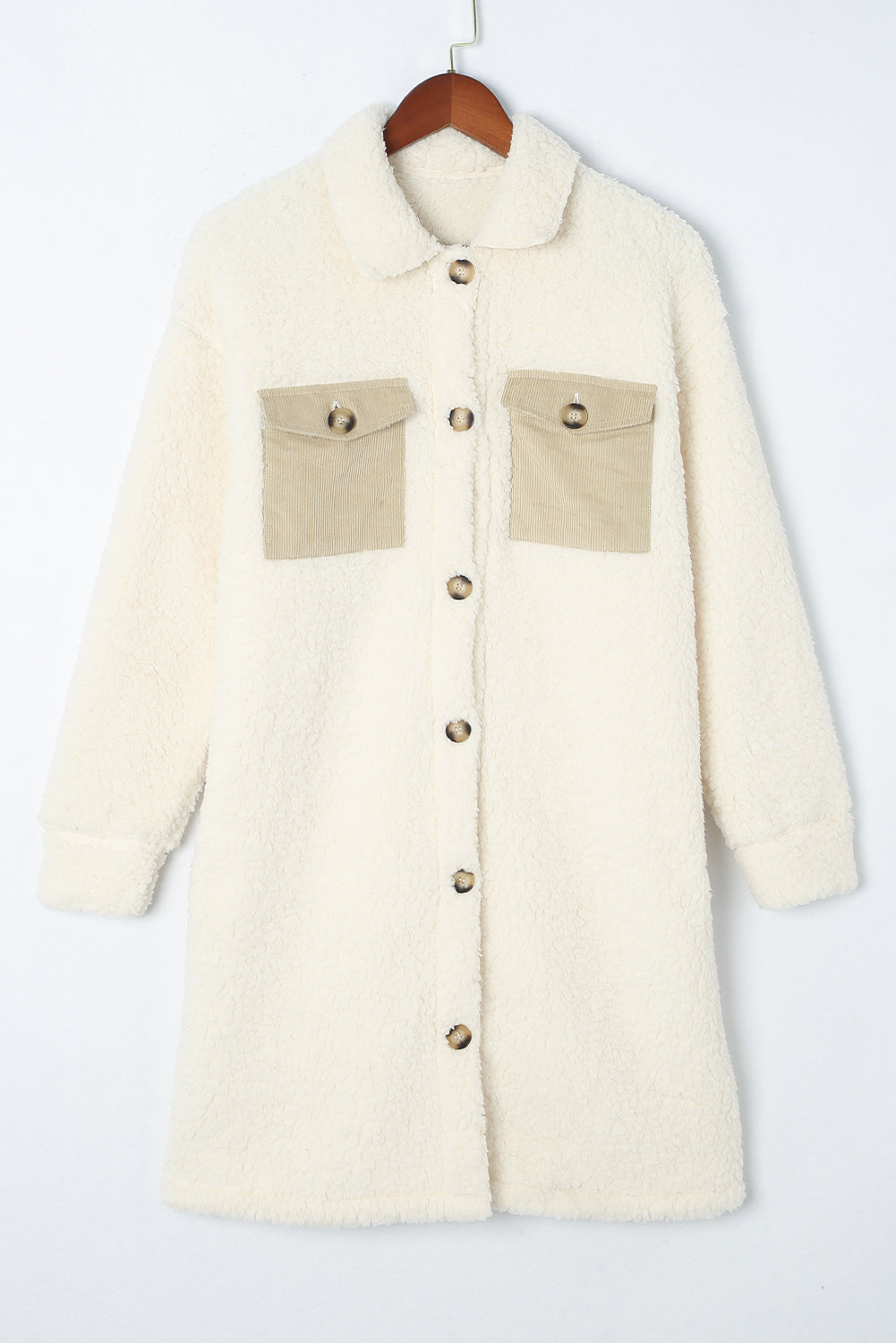 Long Sleeve Teddy Jacket