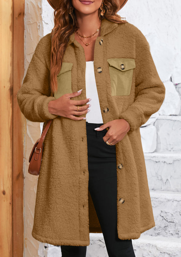 Long Sleeve Teddy Jacket