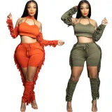 Hanging Tassel 2-Piece Set