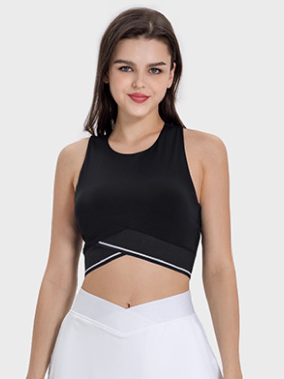 Round Neck Active Tank - MONLANE